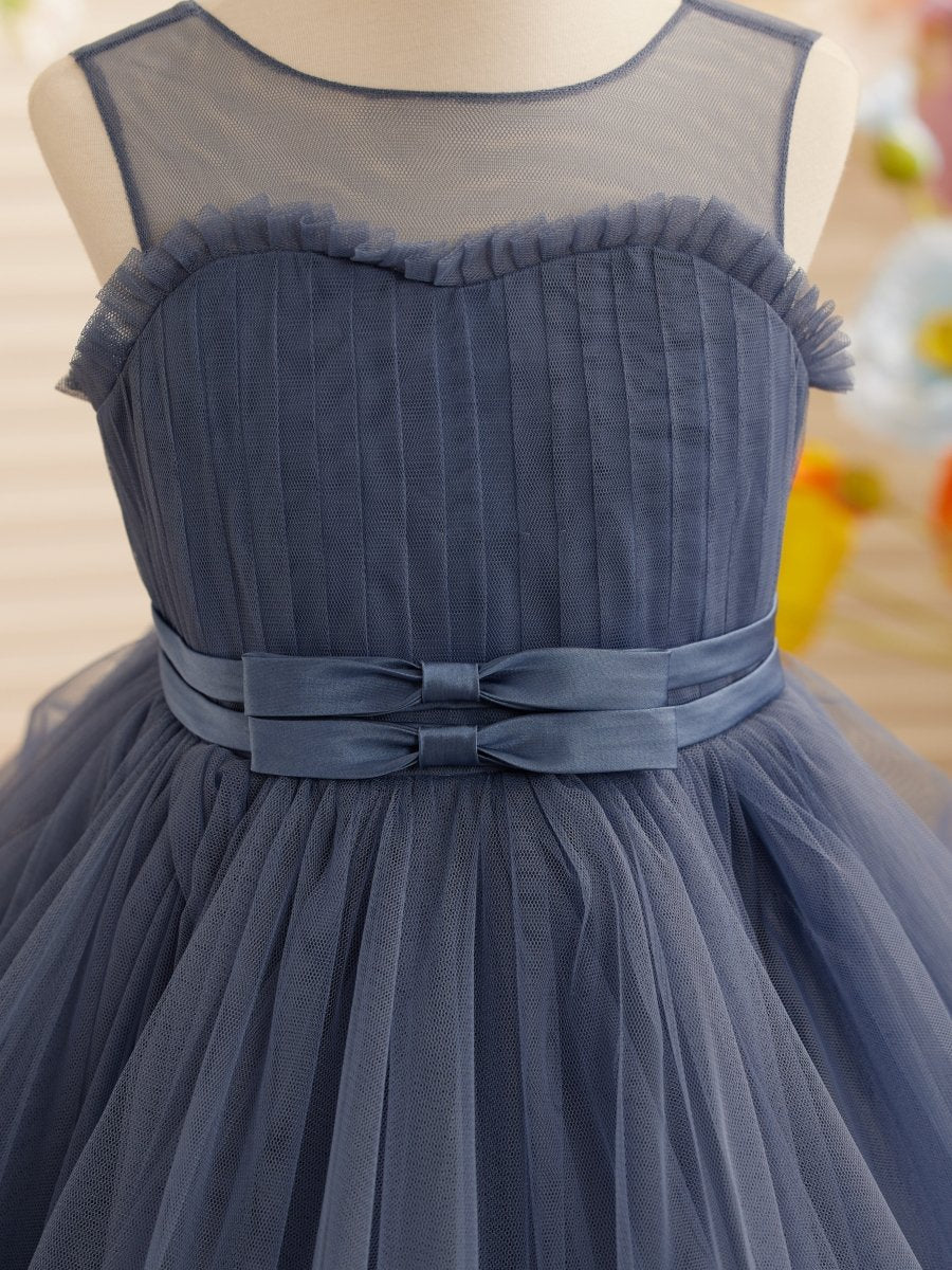 NumberSea - Ball - Gown/Princess Tulle Knee - length Flower Girl Dress