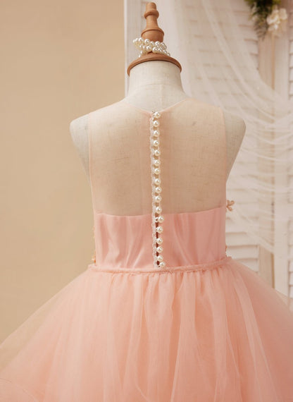 NumberSea - Ball - Gown/Princess Tulle Sweep Train Flower Girl Dress