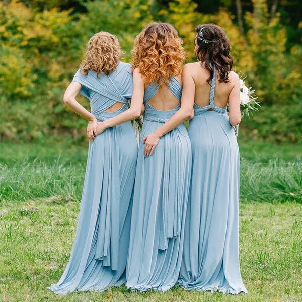 NumberSea - Bridesmaid Dress Chiffon Convertible