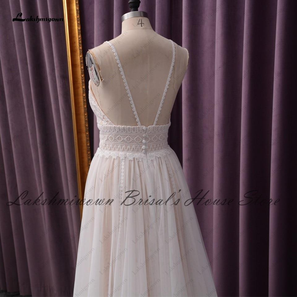 NumberSea Hochzeitskleid mit Spitzenmieder, elegantes Brautkleid