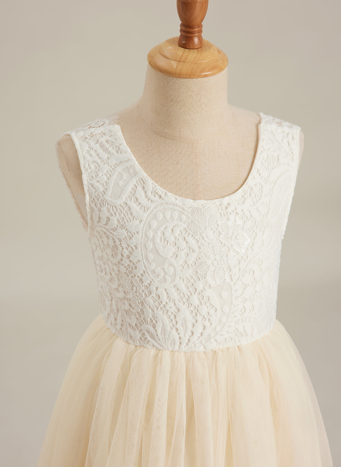 Enchanted Tulle Lace Flower Girl Dress