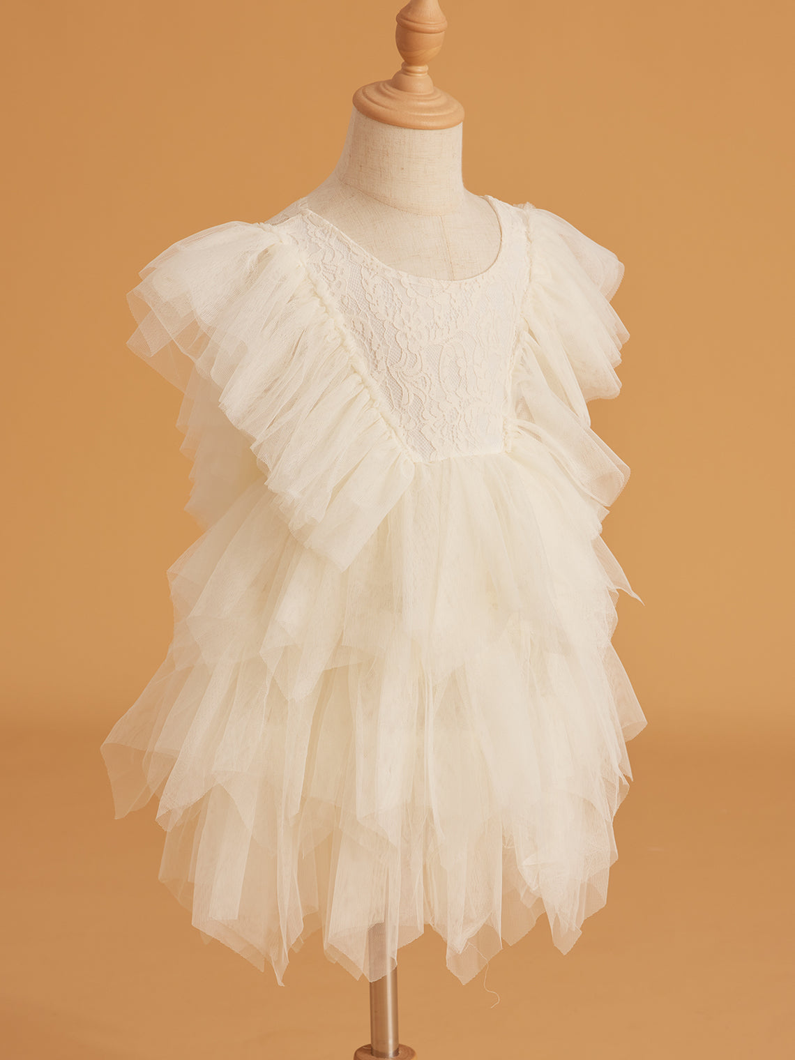 Lace Tulle Short/Mini Dress (2003227815)