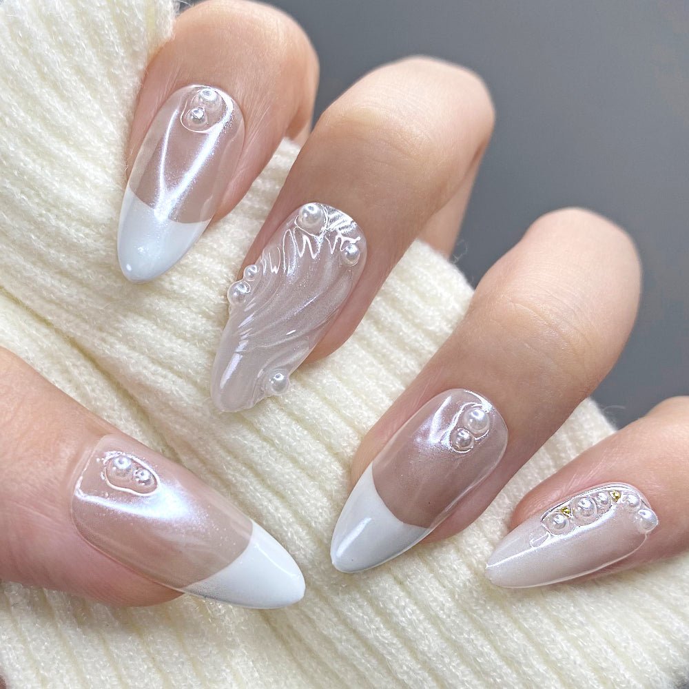 NumberSea - Minimally Designed French Nails