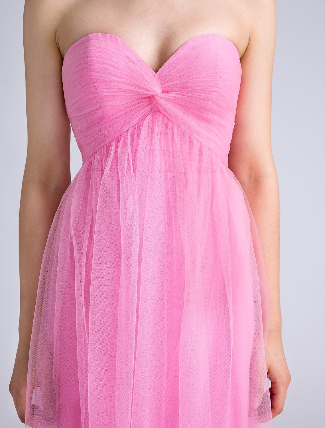 Sheath / Column Bridesmaid Dress Sweetheart Sleeveless Open Back Floor Length Satin / Tulle with Criss Cross