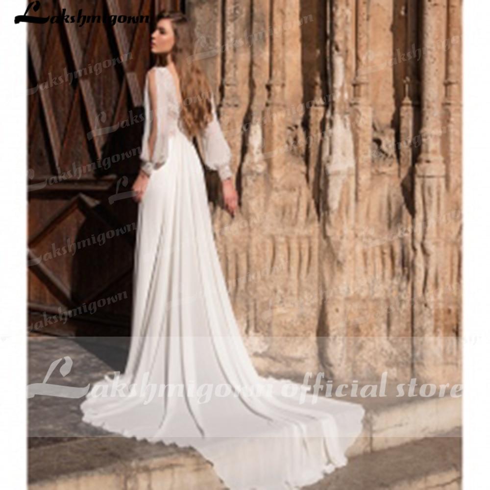 NumberSea - NumberSea A Line Lace Wedding Dresses Applique Off The Shoulder