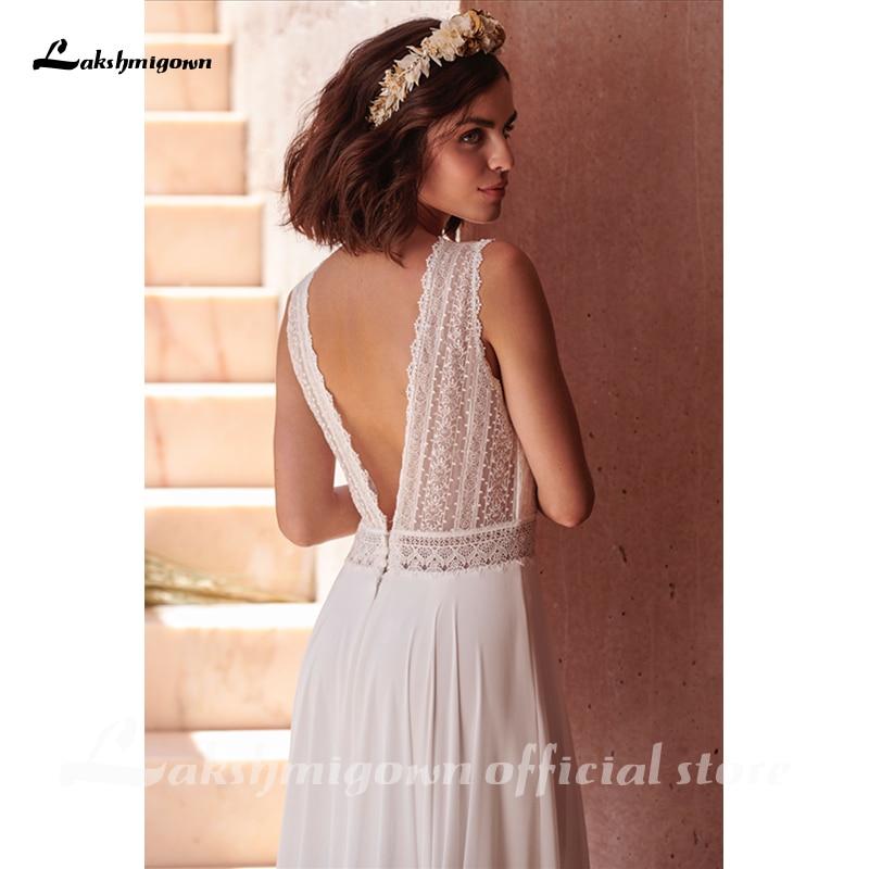 NumberSea - NumberSea Beach A - line Wedding Dress Bridal Gowns Backless