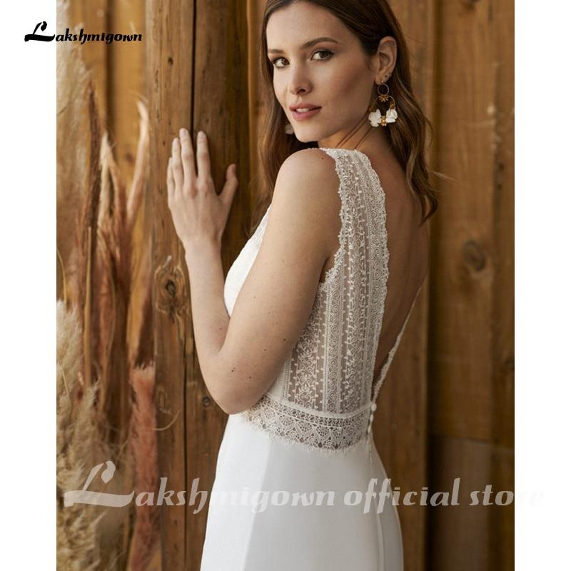 NumberSea - NumberSea Beach A - line Wedding Dress Bridal Gowns Backless