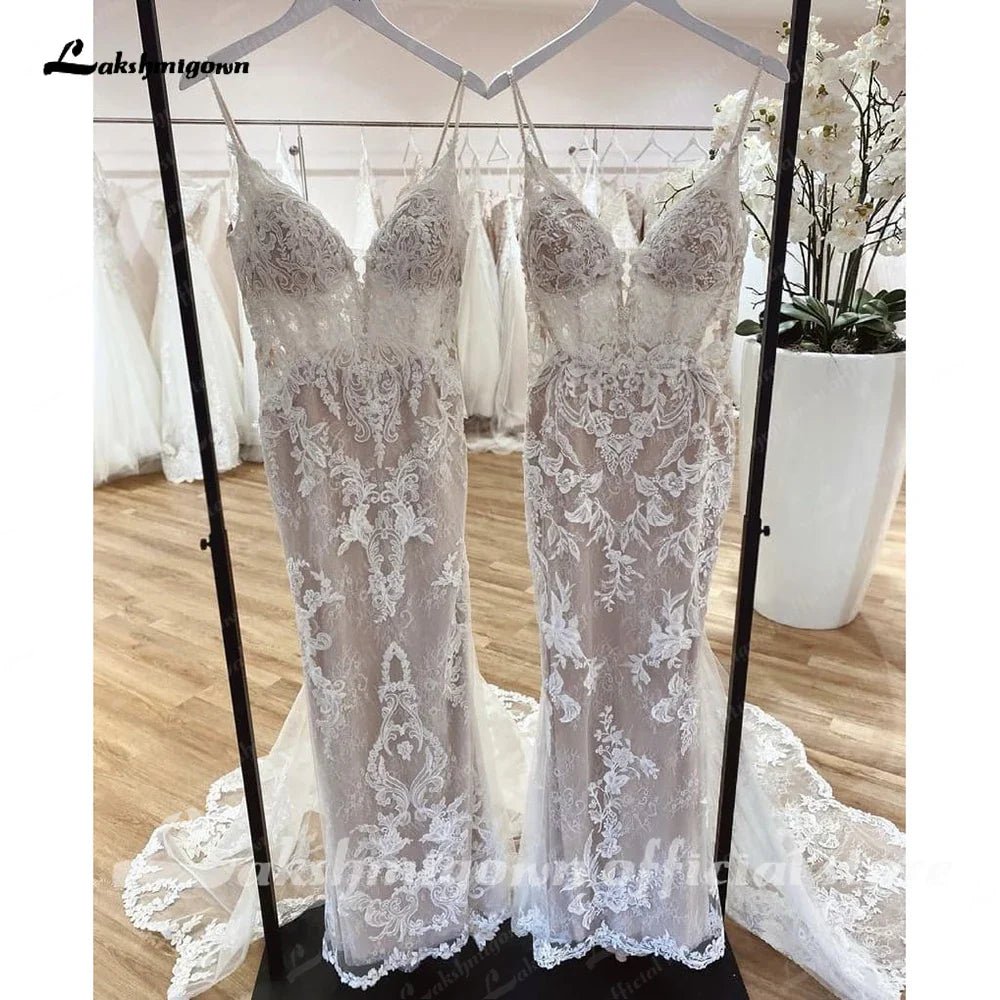 NumberSea - NumberSea Beach Off White Off Shoulder Boho Wedding Dress 2025 Women Mermaid Bridal Gown vestidos para mujer