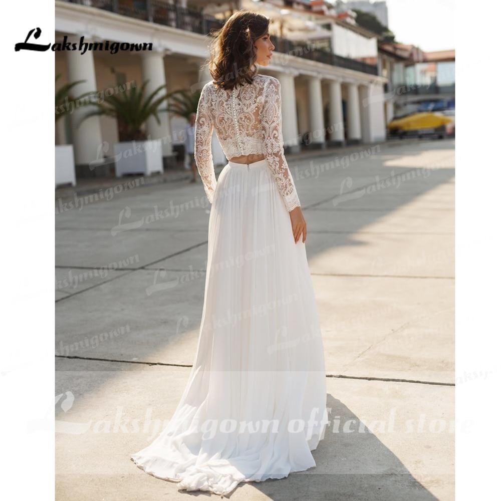 NumberSea - NumberSea Charming Beach Lace Wedding Dresses A - line