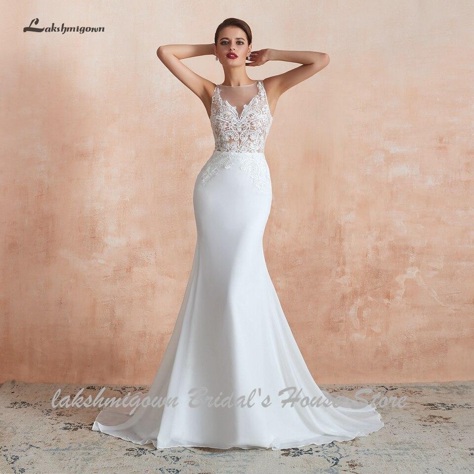 NumberSea - NumberSea Cheap Boho Wedding Dress Mermaid Sexy Wedding Party Gowns