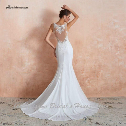 NumberSea - NumberSea Cheap Boho Wedding Dress Mermaid Sexy Wedding Party Gowns