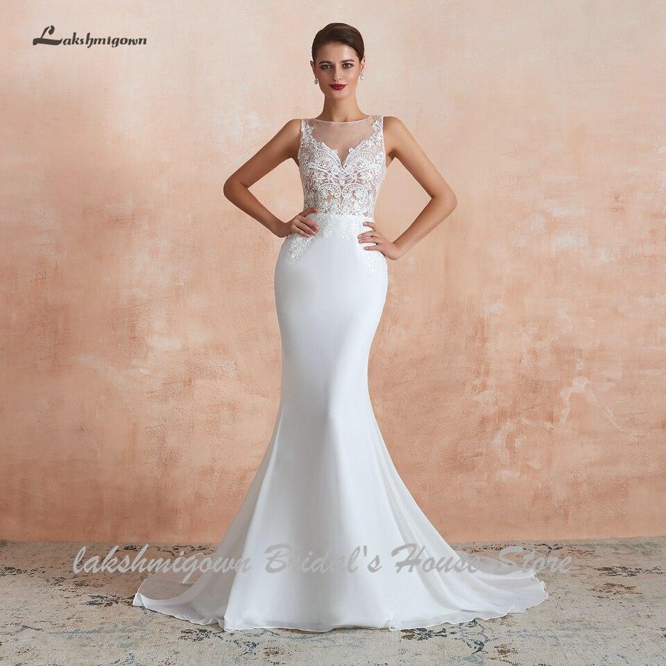 NumberSea - NumberSea Cheap Boho Wedding Dress Mermaid Sexy Wedding Party Gowns