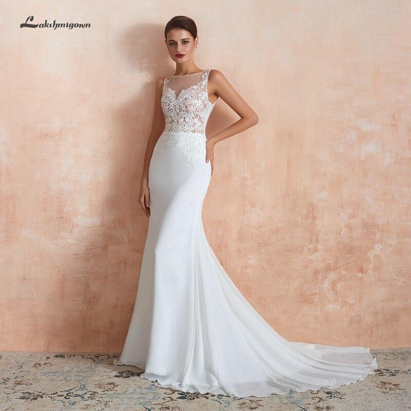 NumberSea - NumberSea Cheap Boho Wedding Dress Mermaid Sexy Wedding Party Gowns