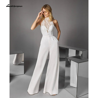 NumberSea - NumberSea Jumpsuit Wedding Dress Pants