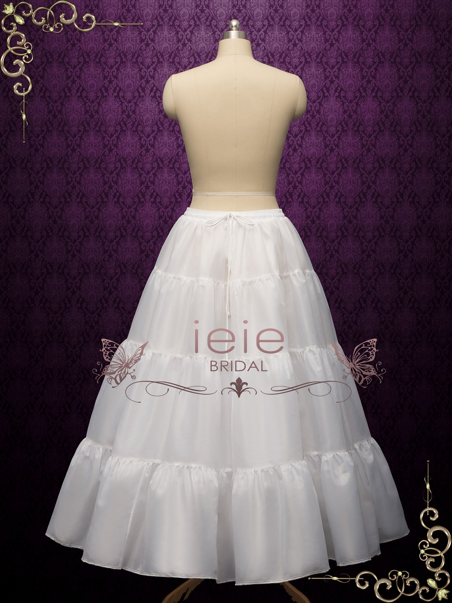 NumberSea - NumberSea NumberSea A - line Wedding Dress Petticoat PT1008