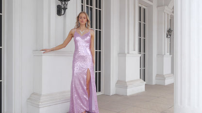 Vestidos de dama de honor largos con tirantes finos y lentejuelas de sirena para fiesta de graduación, boda, noche, 28083 