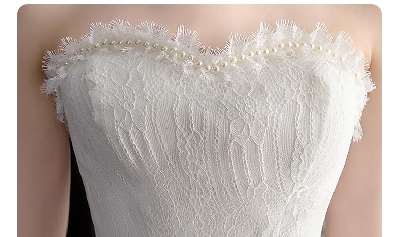 NumberSea Vestido De Noiva 2021 Neue Vordere Kurze Lange Zurück Liebsten Hochzeit Kleid Süße Braut Kleid Mit Zug Nach Maß Hochzeit kleid L