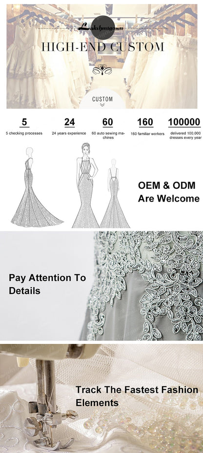 NumberSea Short Wedding Dresses Summer 2021 Tea Length Robe De Mariée V-Neck Lace appliques Bride Dress Vestido De Novia