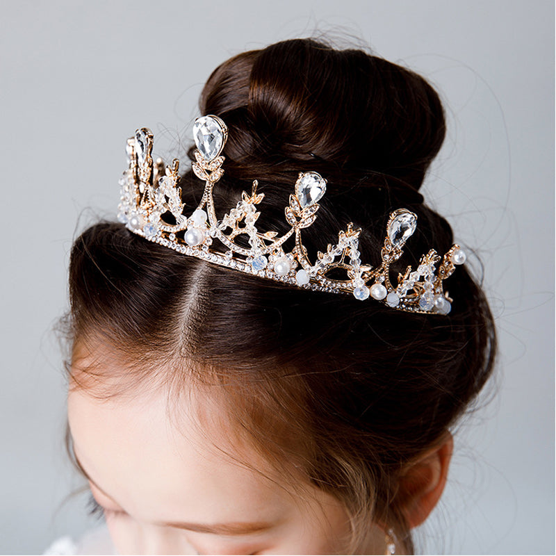 Rhinestones Girls Tiaras With Rhinestones