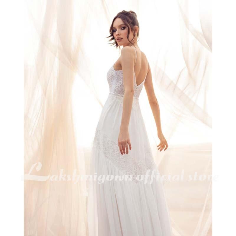 NumberSea Summer Holiday Beach Wedding Dresses