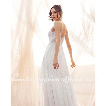 NumberSea Summer Holiday Beach Wedding Dresses