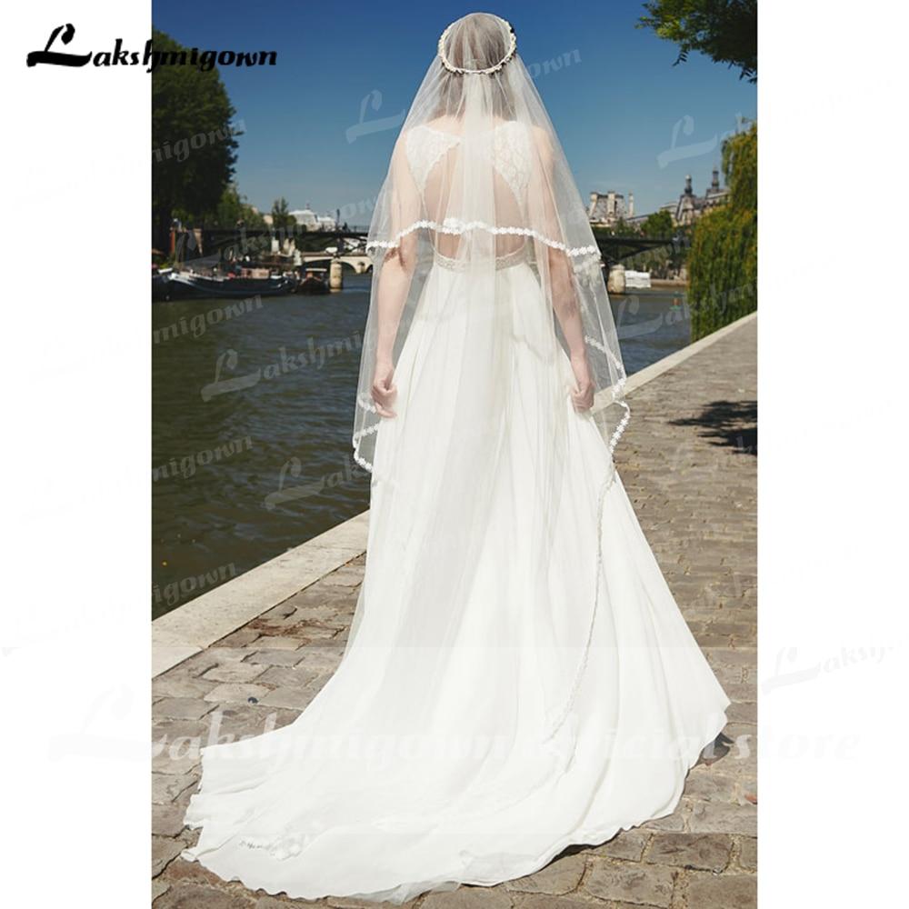 NumberSea Summer Wedding Dress New Style Backless Sexy Bridal Beach V-neck