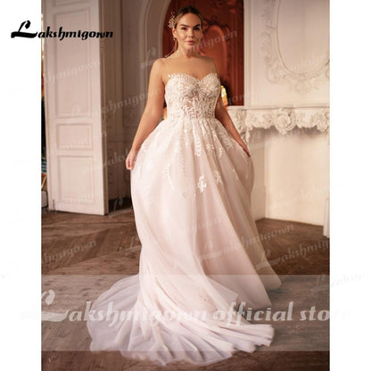 NumberSea Vintage Lace Wedding Dress with jacket